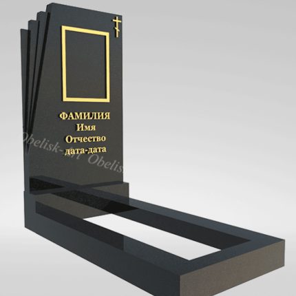 Памятник вертикальный из гранита 002