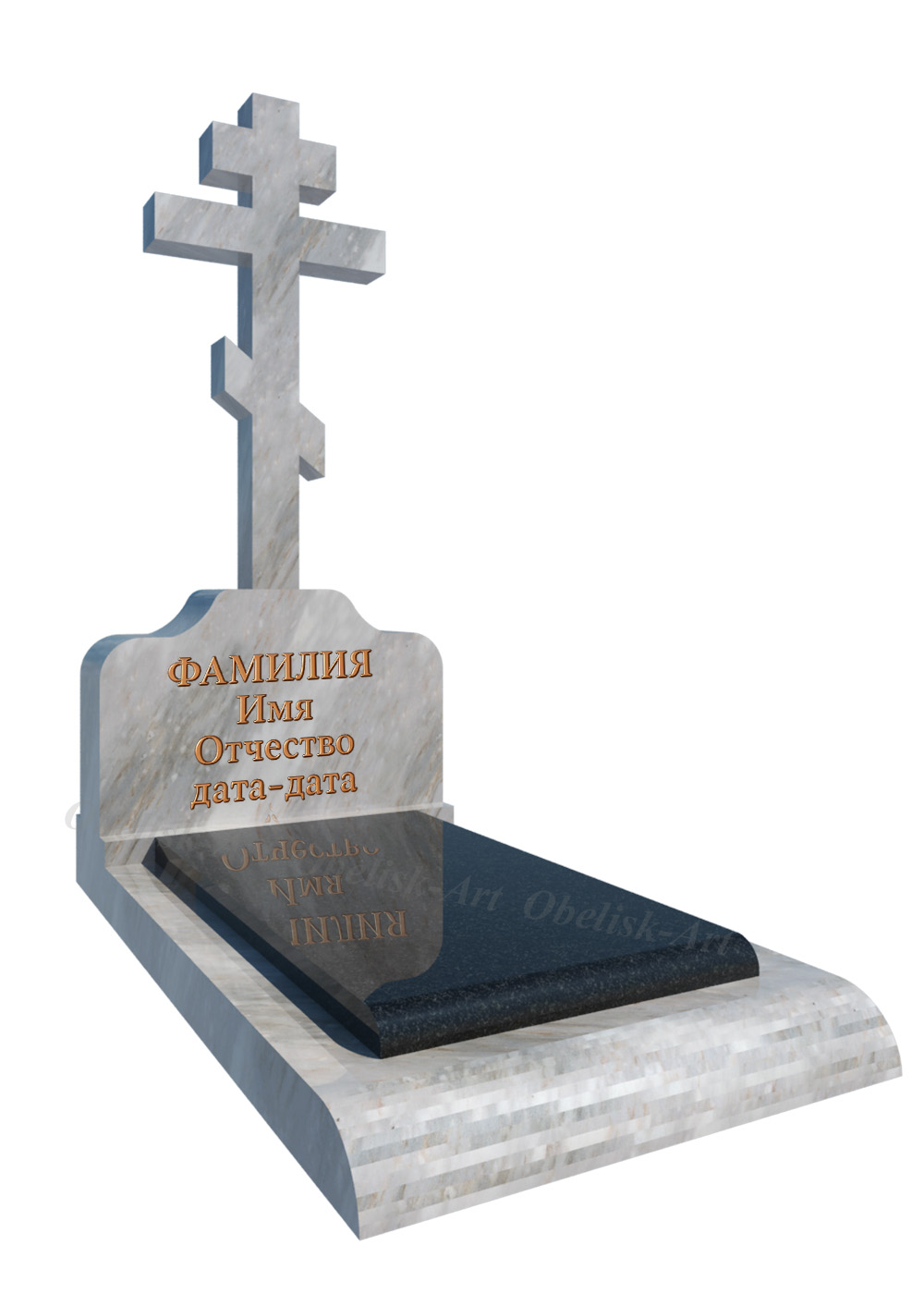 Памятник в виде креста 11