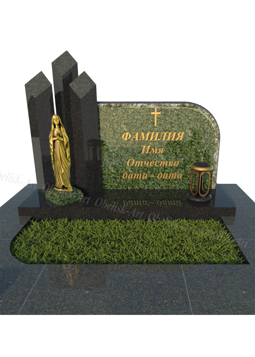 12mk Эксклюзивный памятник 16n