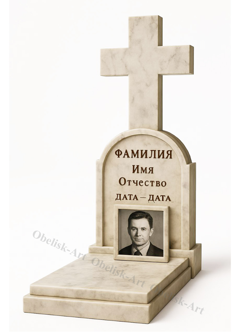 Памятник в виде креста 16