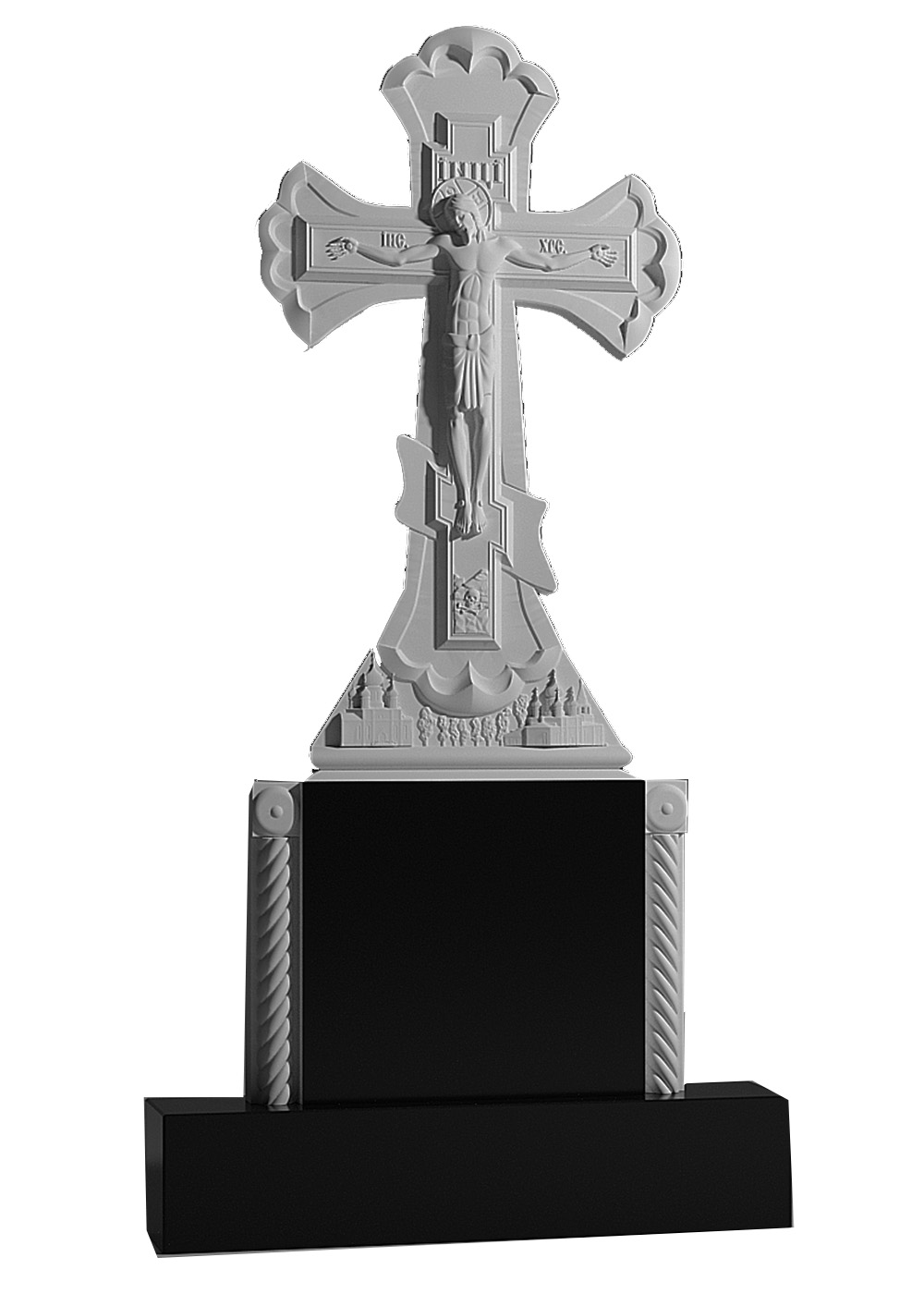 17kr Памятник в виде креста 17