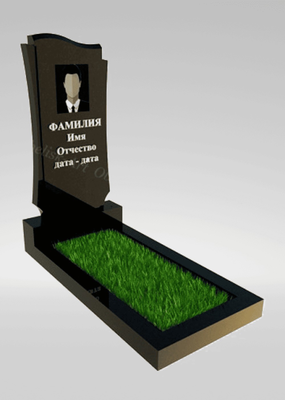 Памятник вертикальный из гранита 063