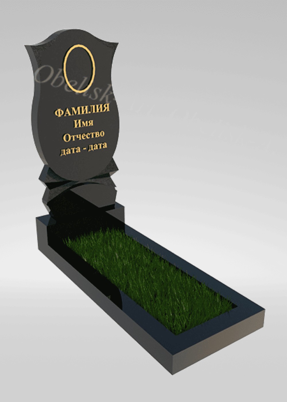 Памятник вертикальный из гранита 101