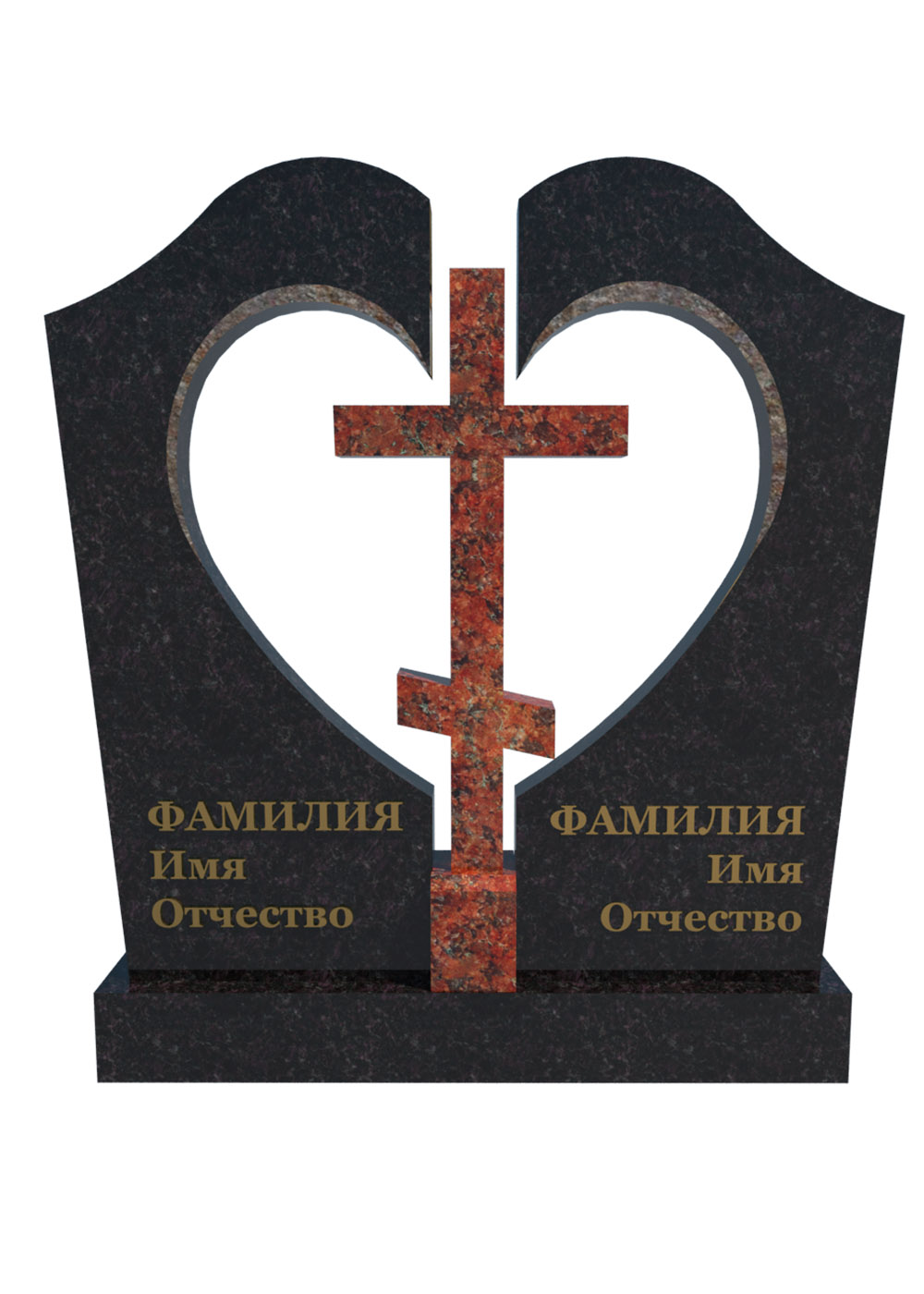 Памятник в виде креста 4