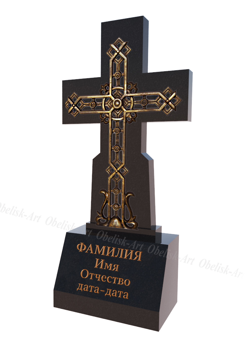 Памятник в виде креста 9