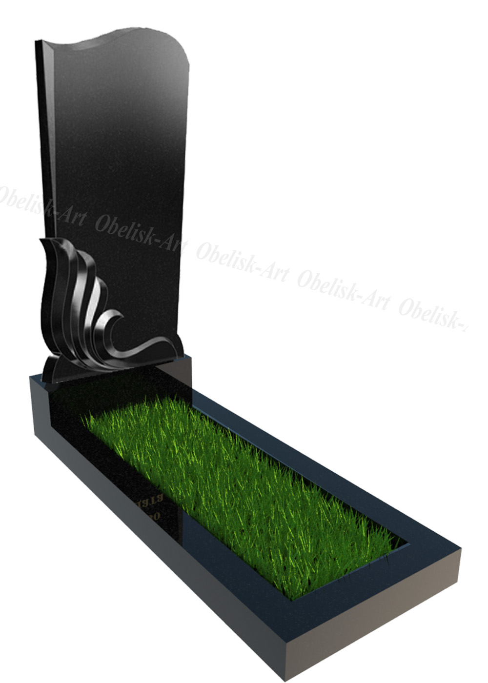Памятник вертикальный из гранита Me503