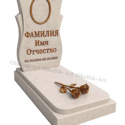 Памятник вертикальный из гранита 034