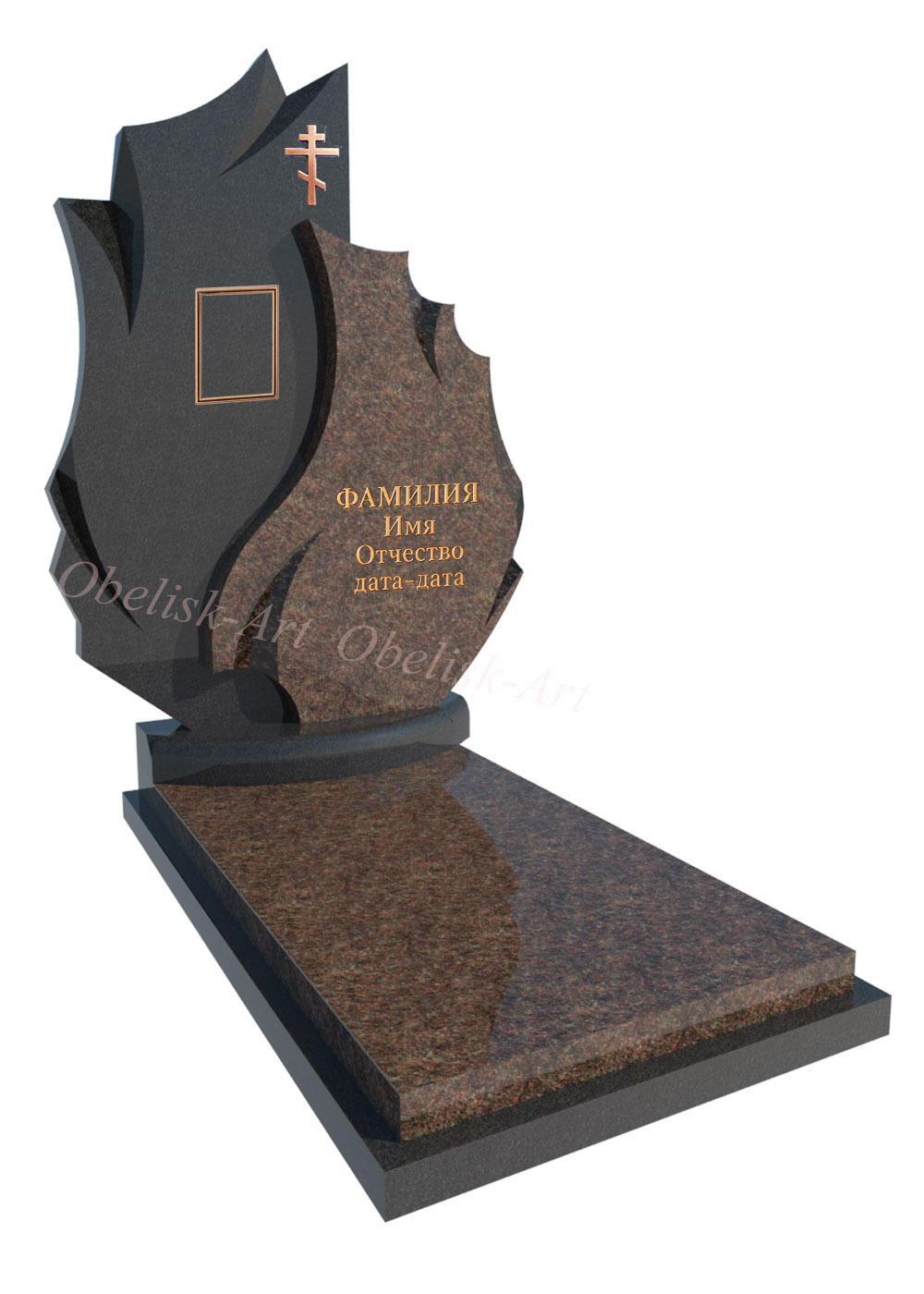 Комбинированный памятник 19k